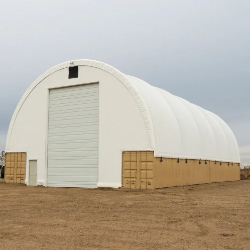 

fabric roof cover on shipping containers, White grey blue green