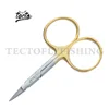 Fly Fishing Scissors 3.5" Arrow Point Scissors Half Gold Satin/Polish Finish Fly Tying Scissors Stainless Steel Fishing Tools