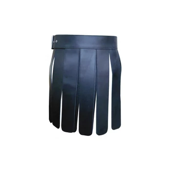 leather gladiator kilt