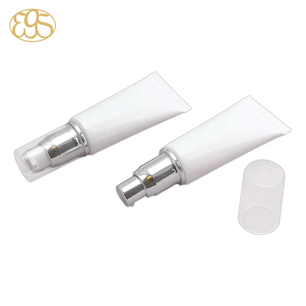 
30 ml Cosmetic airless dispenser pump 30mm diameter tube for foundation cream 