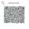 Natural Handmade Cowhide White Black Grey Camel Color Leather Carpet For Home