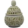 Soap Stone Potpourri Boxes ~ Carved Potpourri Box ~ Aroma Diffuser ~ Soapstone Air Freshener Potpourri Gift Set