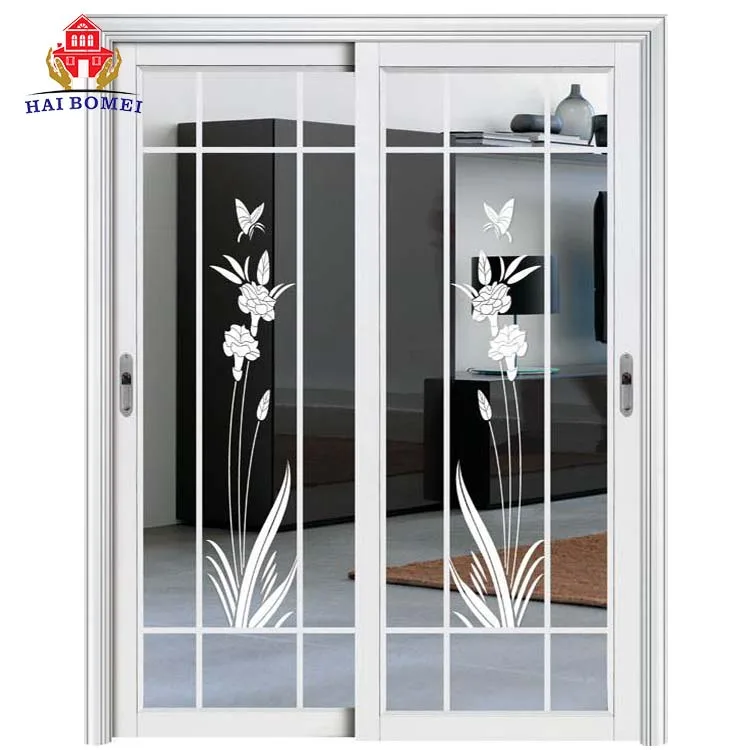 Aluminum Alloy Double Sided Sliding Glass Door Wooden Door Buy