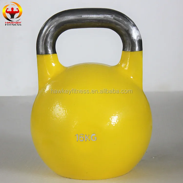 Rizhao Wholesale Weight Lifting Custom Colored Competition Kettlebells