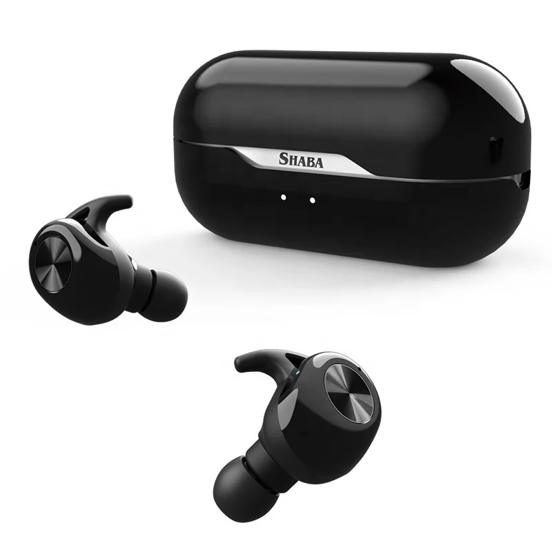 

2019 Bluetooth Wireless TWS High Booster Bass music BT5.0 Power Charger Noise Cancellation Earphones, 2 colors