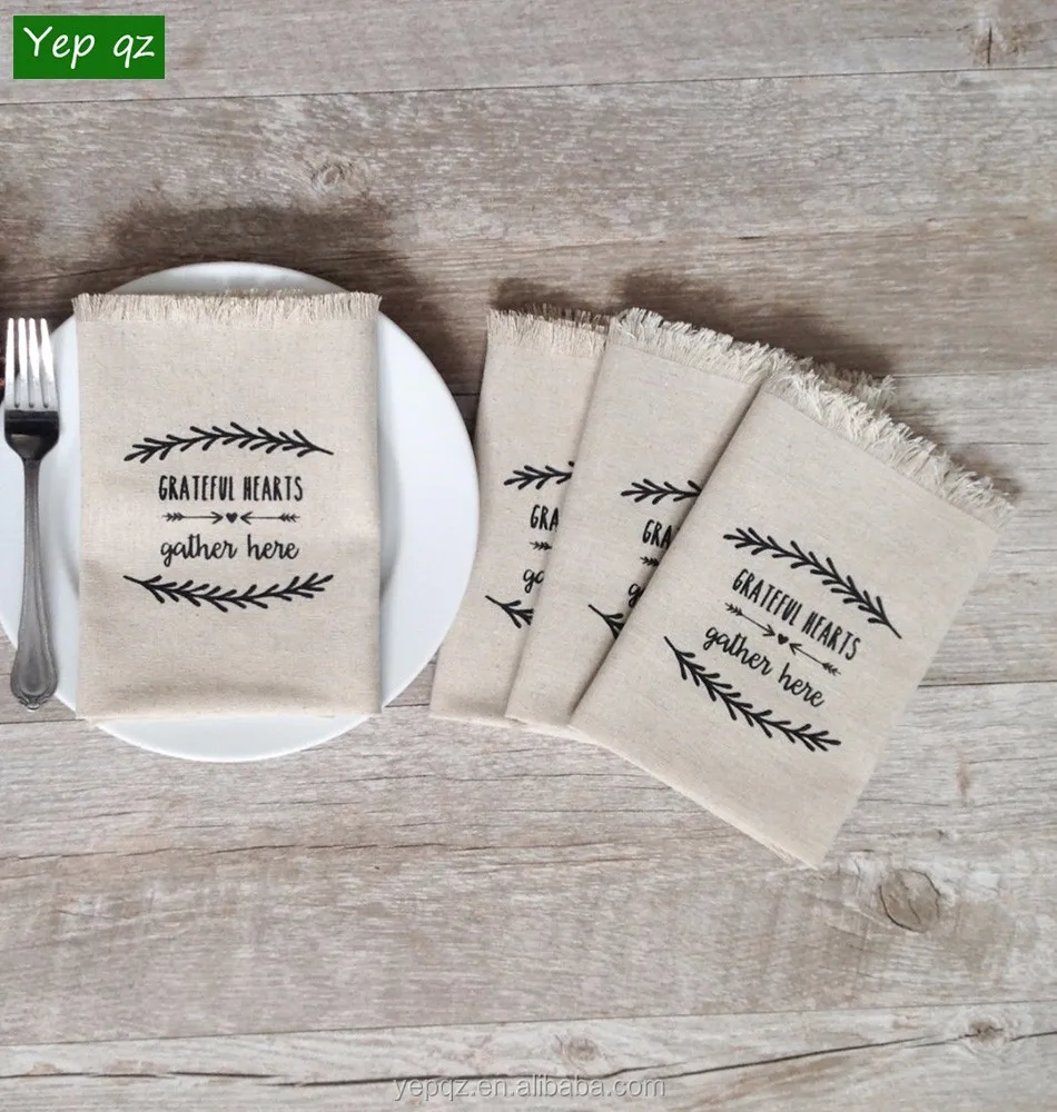 Wholesale Customised Soft Reusable Restaurant Cloth Napkins Buy Cloth