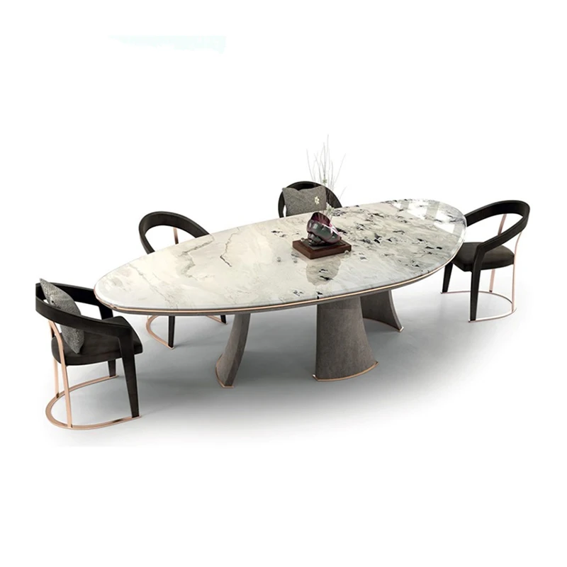 12 seater oval store dining table