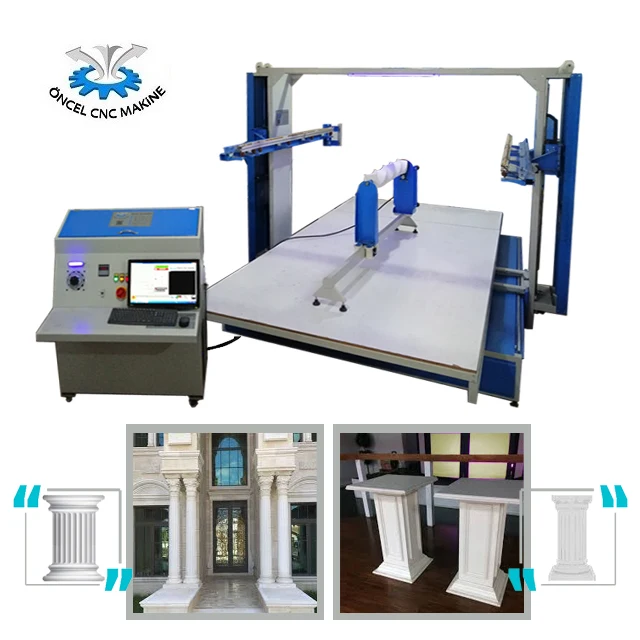 
3D EPS product decoration used foam cutting equipment machine 