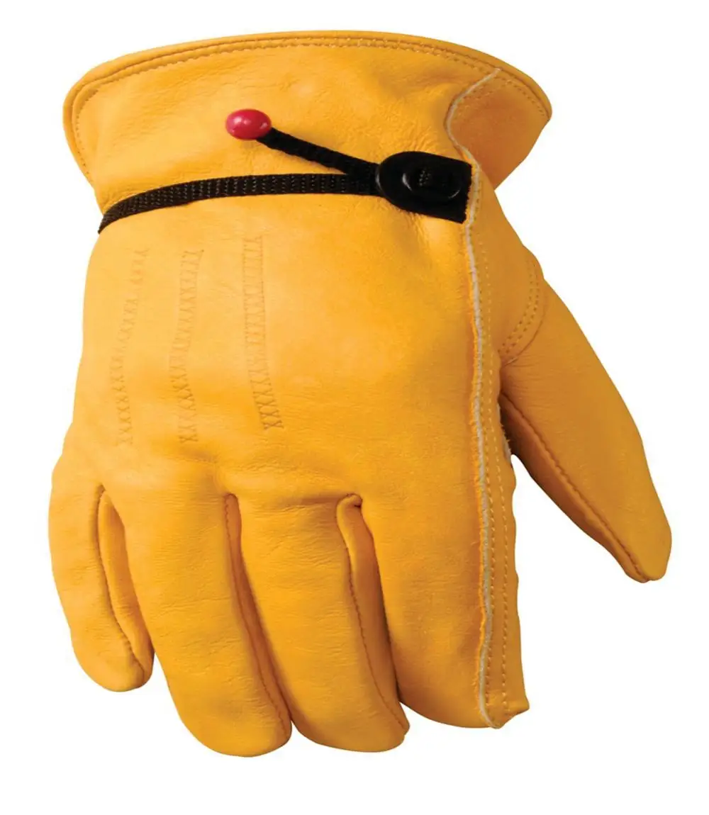 leather construction gloves