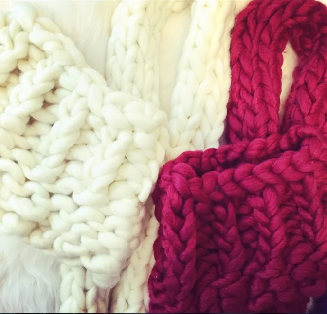 Super Chunky Acrylic Yarn Arm Knitting Giant Yarn For Carpet Knit Rugs