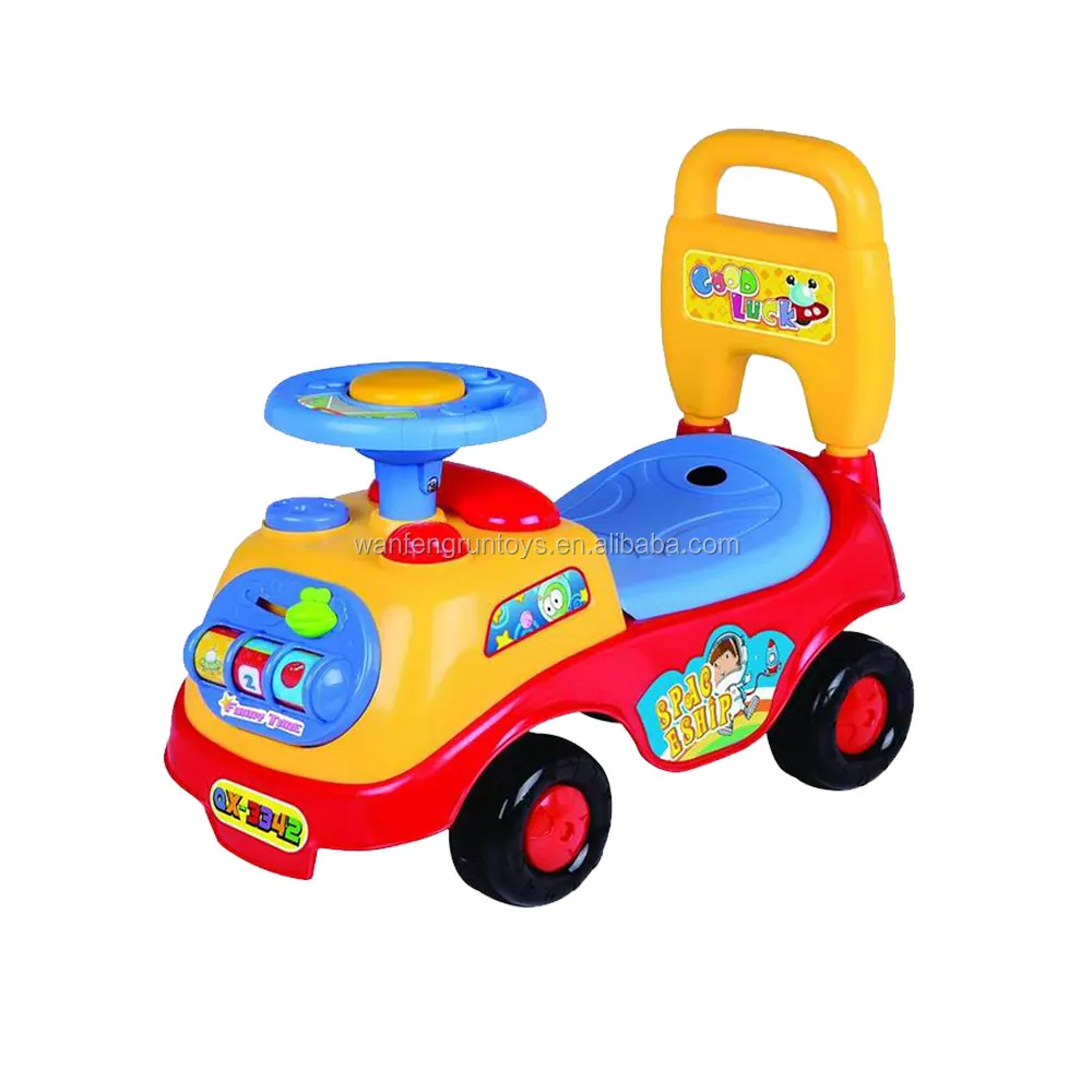 kids ride on push car