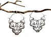 Silver Zone-160 Hoop Earring Women Girl Silver Hoop Earring Indian Tribal Jewelry