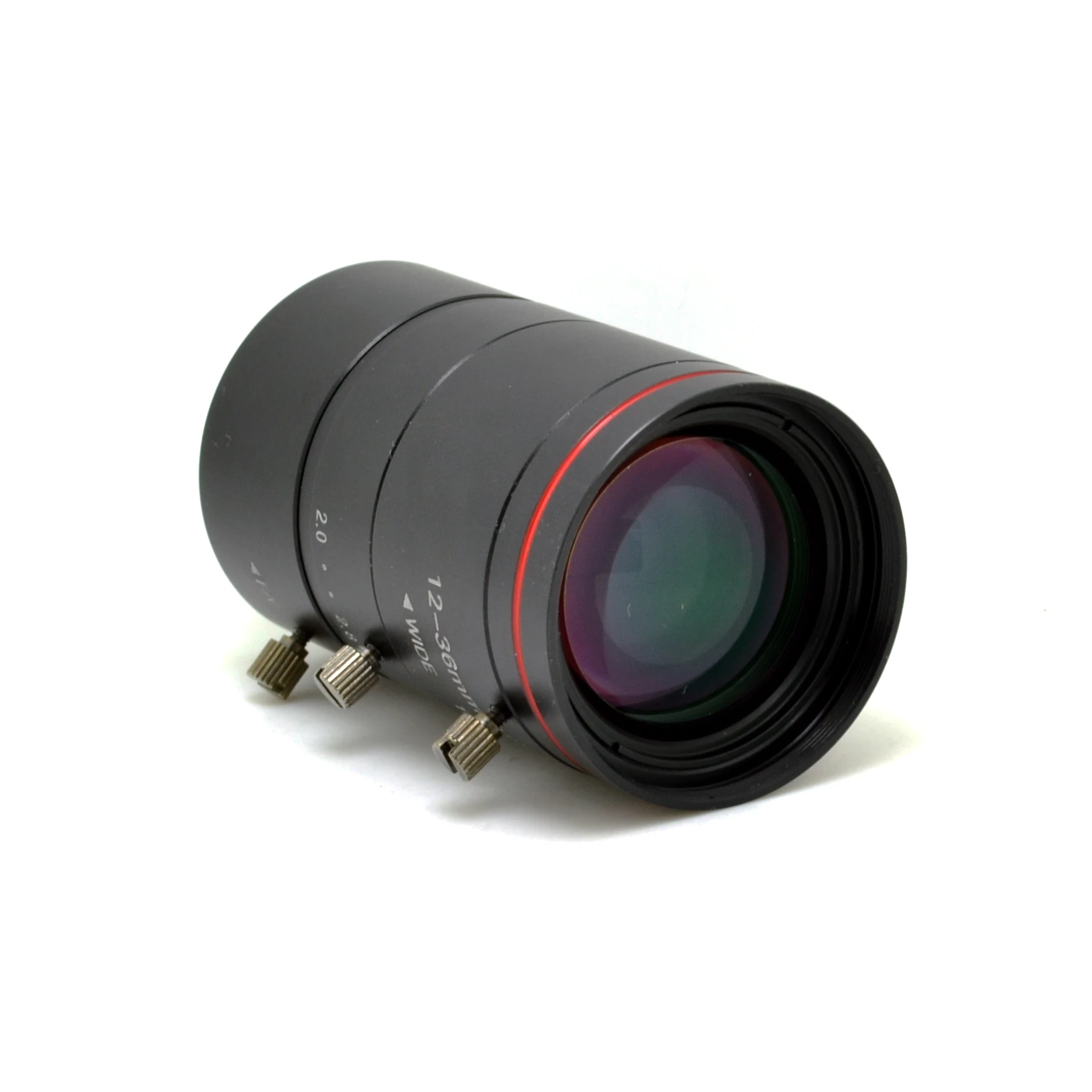 1236mm 3x Zoom Varifocal 1/1.8" C Mount Lens 3mp F2.0 New Cctv Lens Professional Industrial