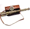 Antique Marine Nautical Pirate Brass Flower Carving Telescope Brass Nautical Telescope London 1920 Scope Telescope CHTEL7036