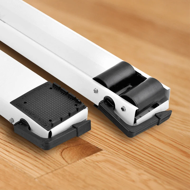 White Pair Of Appliance Wheel Rollers Trolley Wheels For Easy