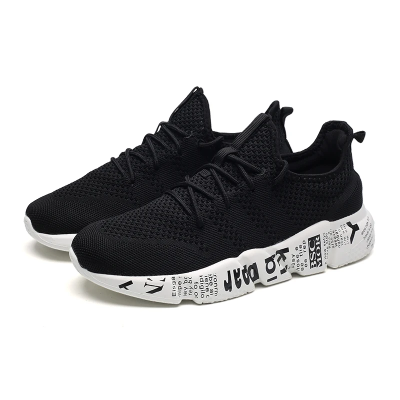 

Woven Casual Sneakers Breathable Tenis Masculino Zapatos Hombre Sapatos Outdoor Men running Shoes, As the picture or customized