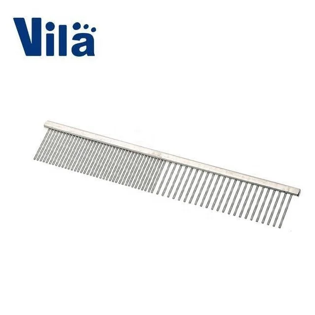 
Hot Selling Pet Supplies Grooming Product Brass Row Comb For Dog 