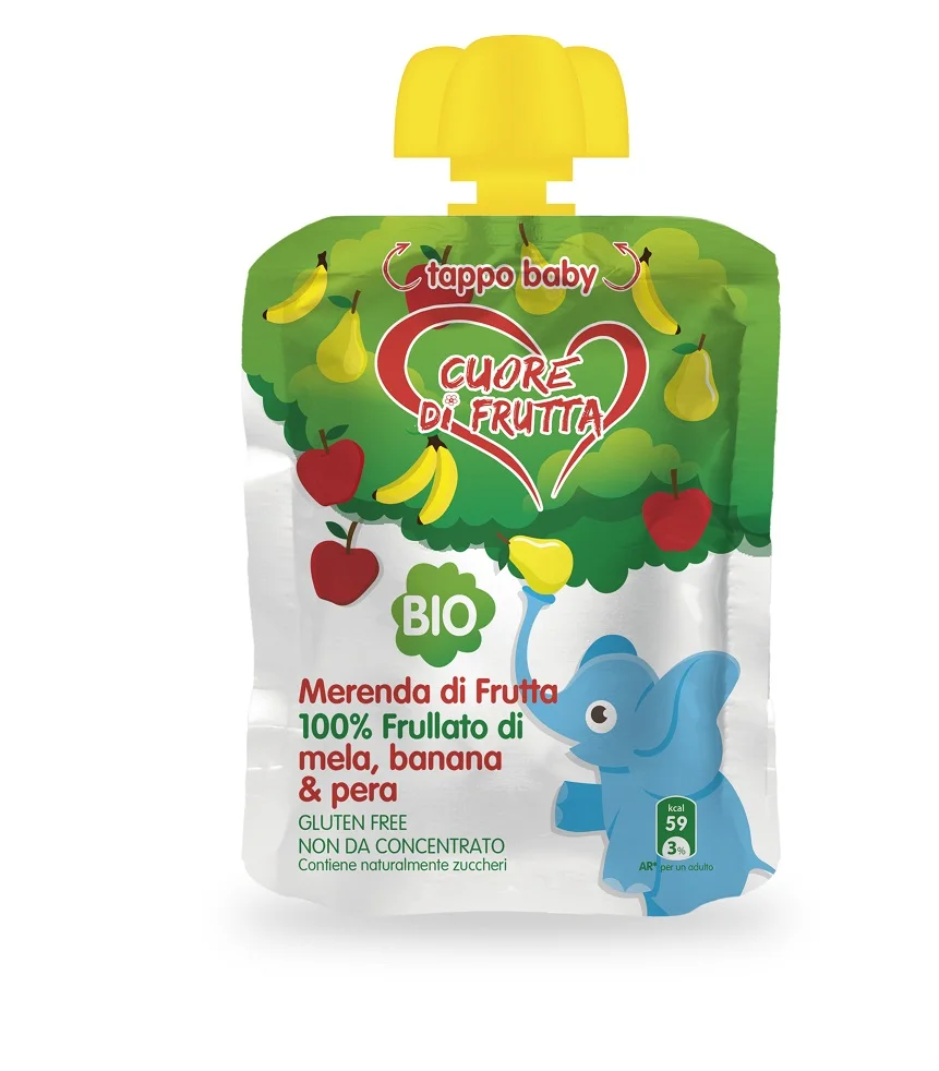 
apple, banana, pear smoothie 90 gr 