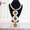 African beads necklace wholesale tribal fashion jewelry trendy handmade statement jewellery summer necklace