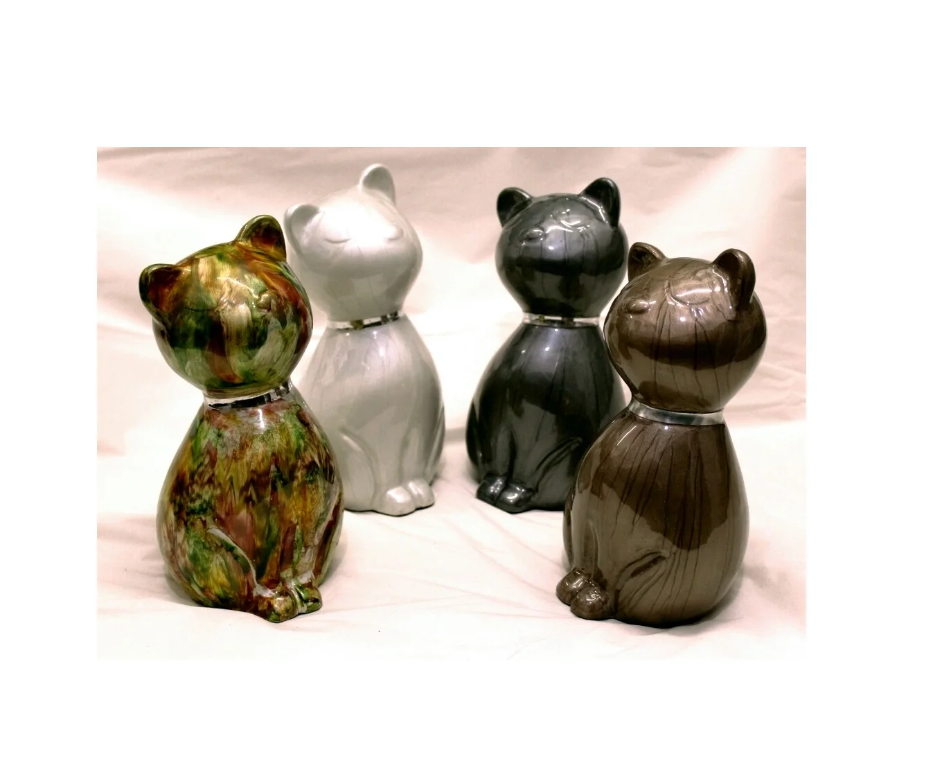 brass pet cremation urns with sleeping