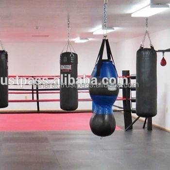 Heavy Kick Bag Punch Un Filled Chain Punchbag Boxing Mma Training Punching Gloves Black Sparring Muay Thai Kickboxing