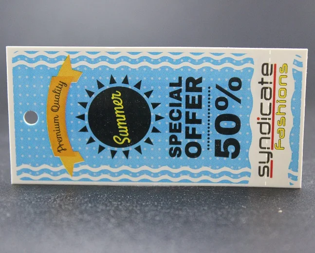 
UHF Apparel Hang Tag 