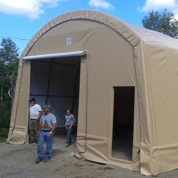 

heavy duty portable shelter, White grey blue green