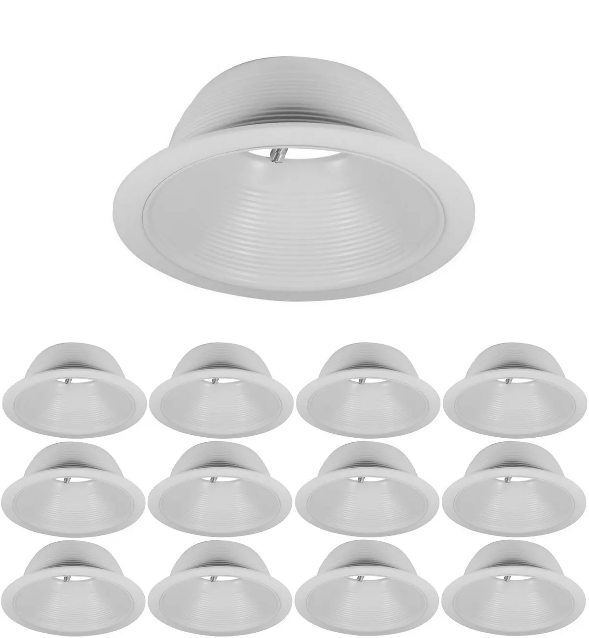 Four Bros Lighting Sb30 Wht Slope Recessed Can Fixture Trims