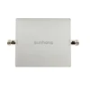 Sunhans 4g high gain mobile signal booster dual band 1800-2600MHz cell phone amplifier cover 1500 sq.m