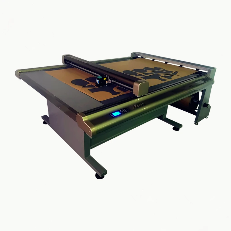 
flat cutting plotter MOMO Continuous Flatbed Inkjet Cutter flat bed cutter plotter 