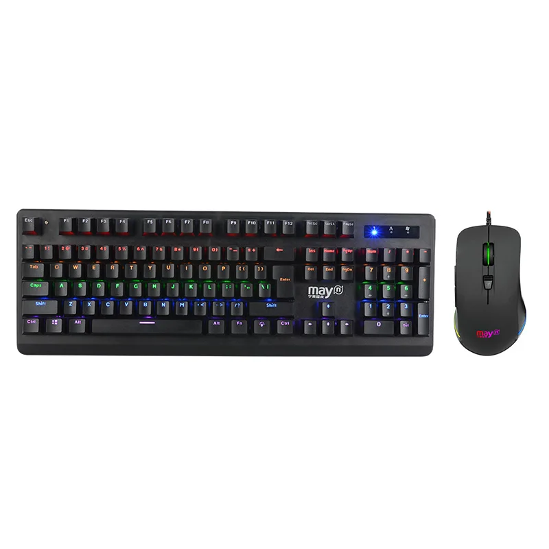 

Ningmei USB Wired Gaming Keyboard and Mouse Combos for Sale, Black