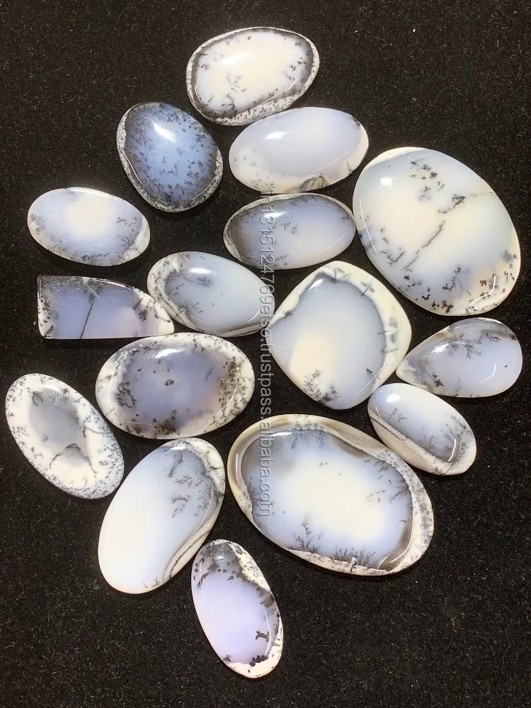 #156 Amazing Natural Dendrite Opal Agate Gemstone Top Quality Dendrite Opal Cabochon Dendrite Opal Loose Stone For jewelry CT 82 41 X 35 #156 Amazing Natural Dendrite Opal Agate Gemstone Top Quality Dendrite Opal Cabochon Dendrite Opal Loose Stone For jewelry CT 82 41 X 35