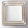 Wholesale Ceramic Dinnerware Dishes, Hot sale Functional Long-lasting Dining Stylish Porcelain Casual Service Square Plate/