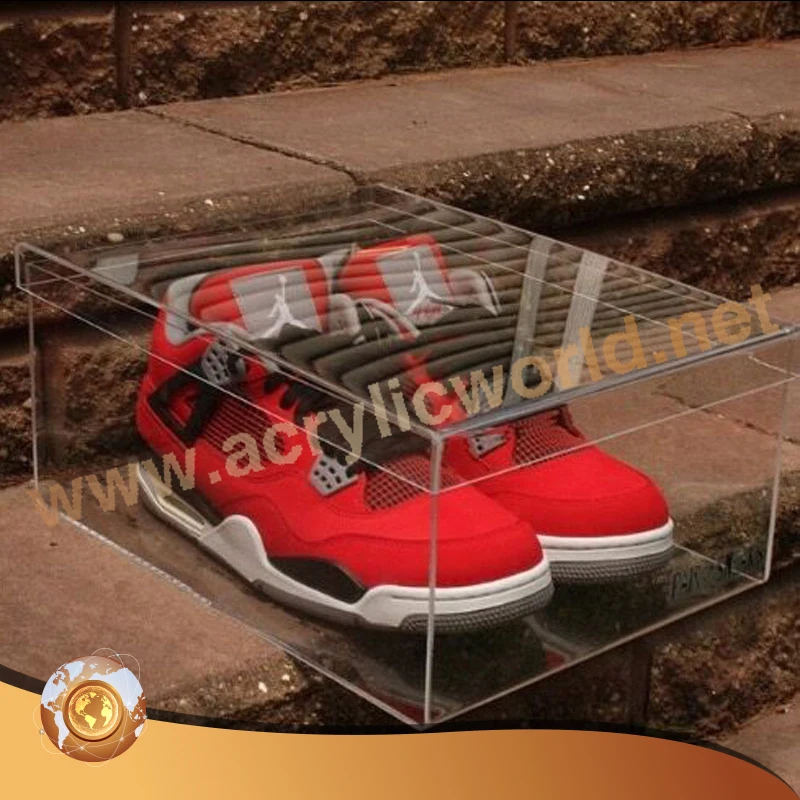Clear Acrylic Nike Air Jordan Shoe Box 