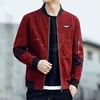 Wholesale men casual custom logo man jacket mens bomber jacket drop shipping now