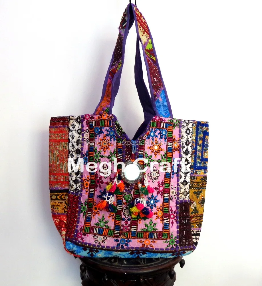 patchwork sling bag