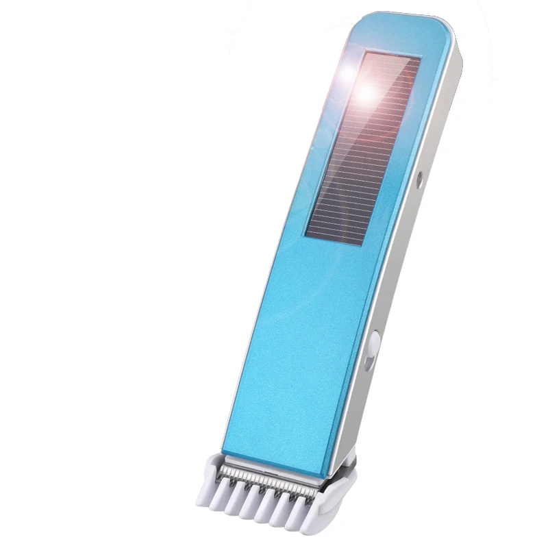 

Kemei KM-578 Professional Solar Charge Rechargeable Hair Clipper with solar energy Wholesale, White;blue;red