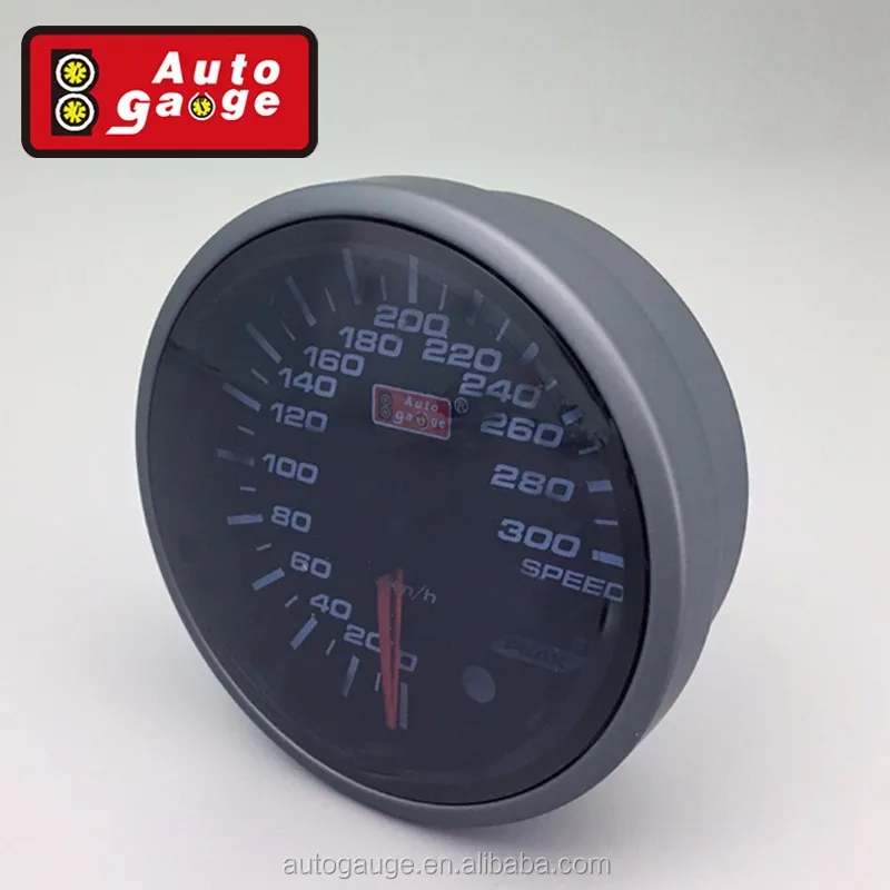 Universal Electrical 80mm Speedometer with LED Display, View auto gauge