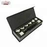 Direct Factory Set of 8 Reusable Stainless Steel Whiskey Stones Ice Cubes with Ice Tongs and Pouch in Premium Magnetic Paper Box