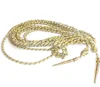 RAF MUSICIANS CEREMONIAL BAND AIGUILETTE BRAID -SINGLE - ARMY ISSUE