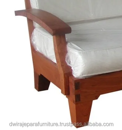 
Indonesia Teak Furniture Sofa DW-SO001 - Indoor Wooden Teak Sofa Furniture 