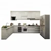 italian design style kitchen cabinet with blum hardware and Quartz stone top
