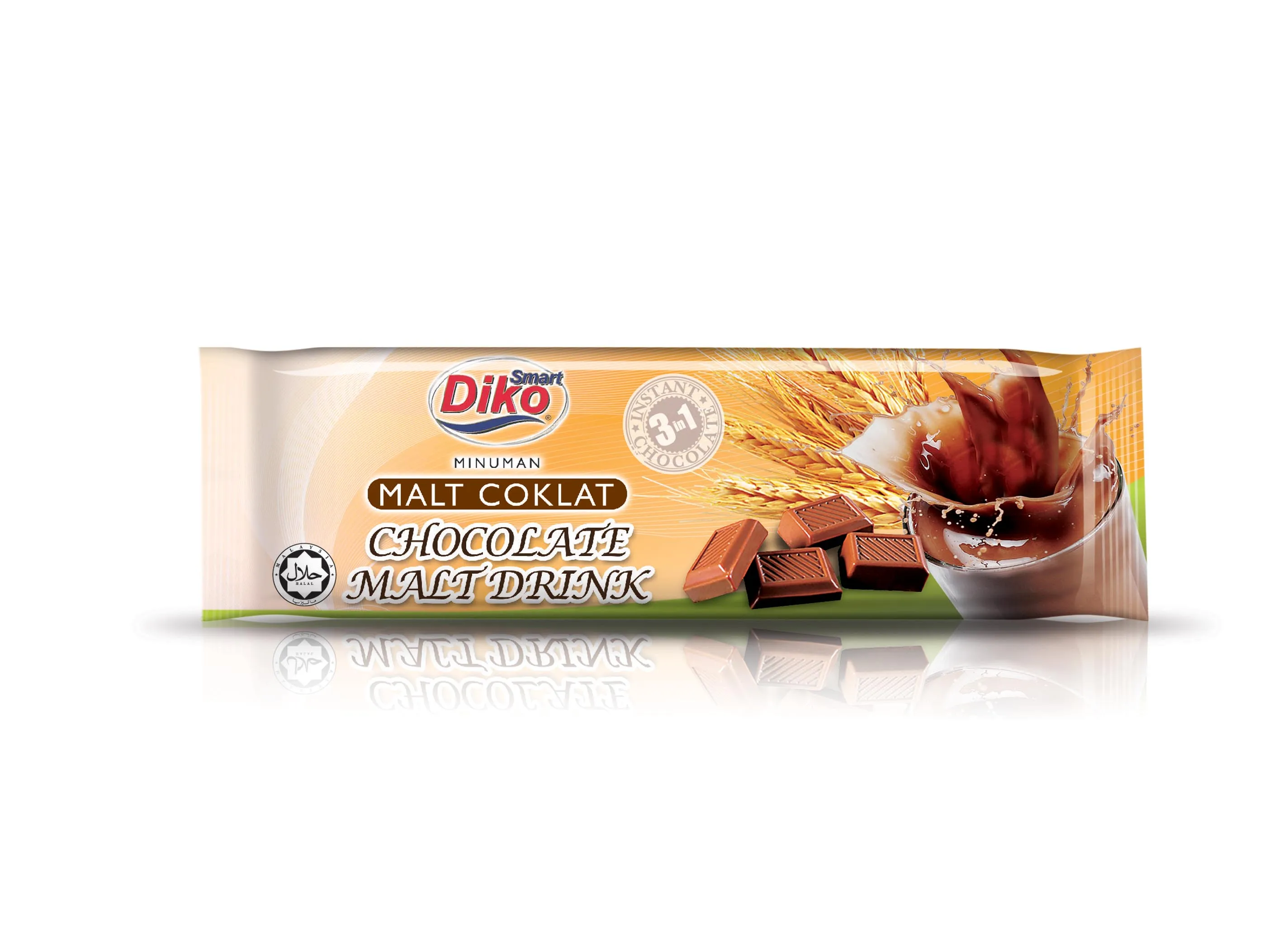 
Malaysia 3in1 instant hot chocolate malt drink 1.5kg/can 