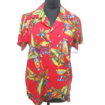 parrot print shirt