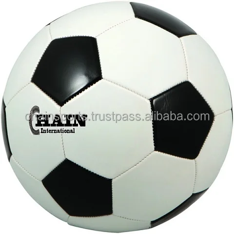 
Classic Hand Stitched White and pink Soccer Ball 
