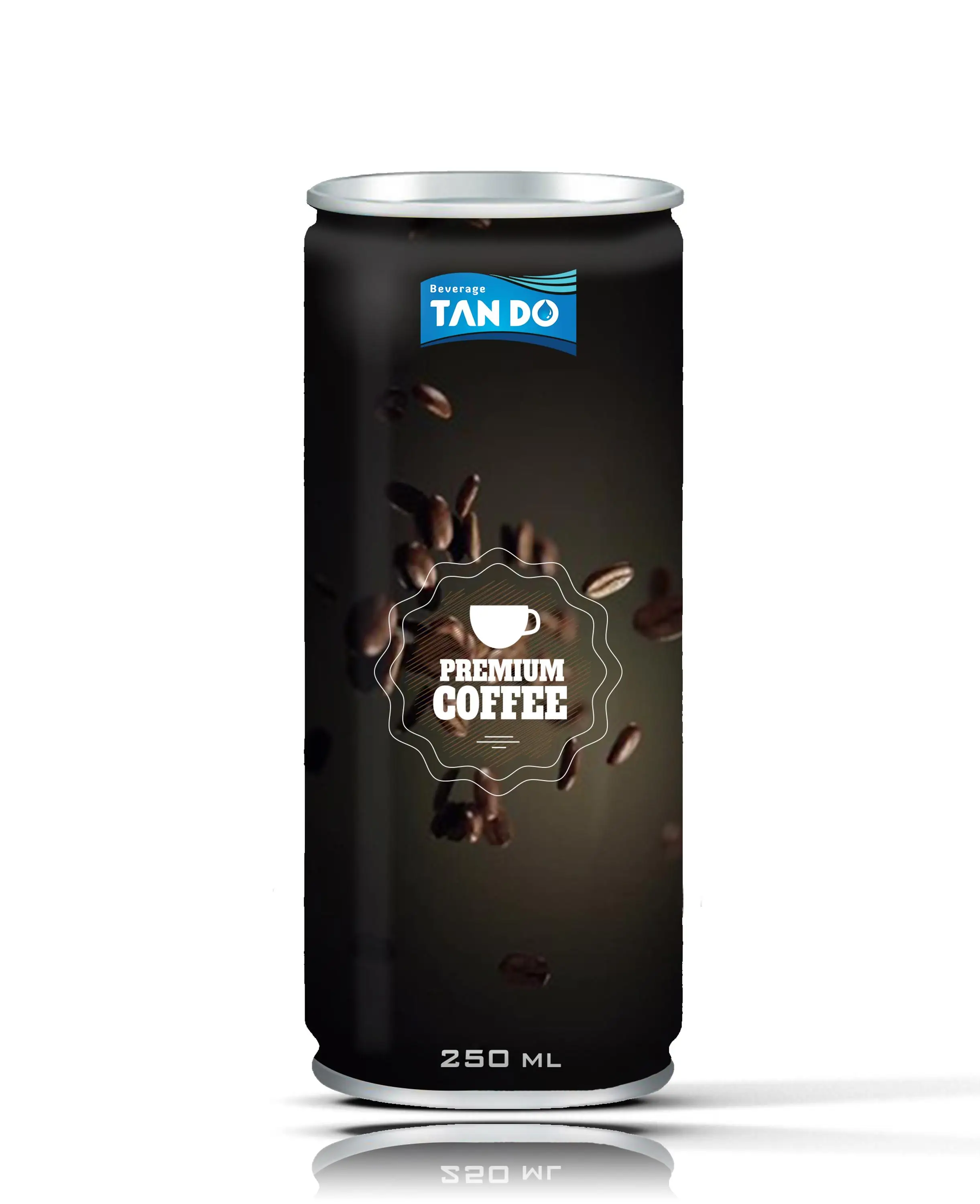 
Mocha Coffee Drinks - tinned in 180ml, 250ml, 330ml can - OEM in Private Label - Manufacturer, Vietnam 