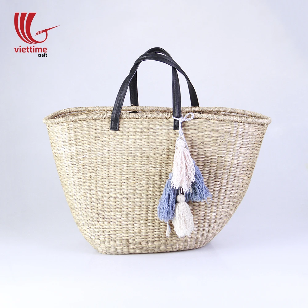 woven tote beach bag