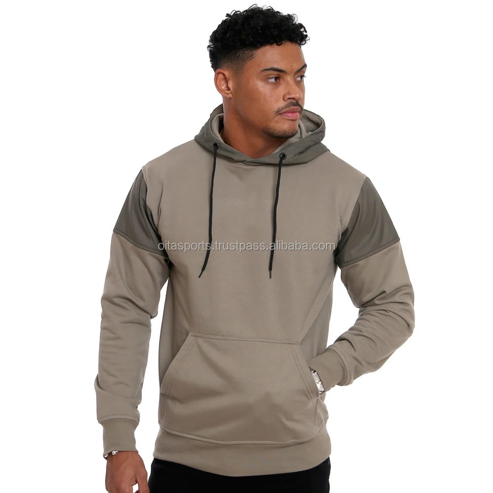 Custom Cheap Slim Fit Antishrink Mens Oversized Plain Pullover
