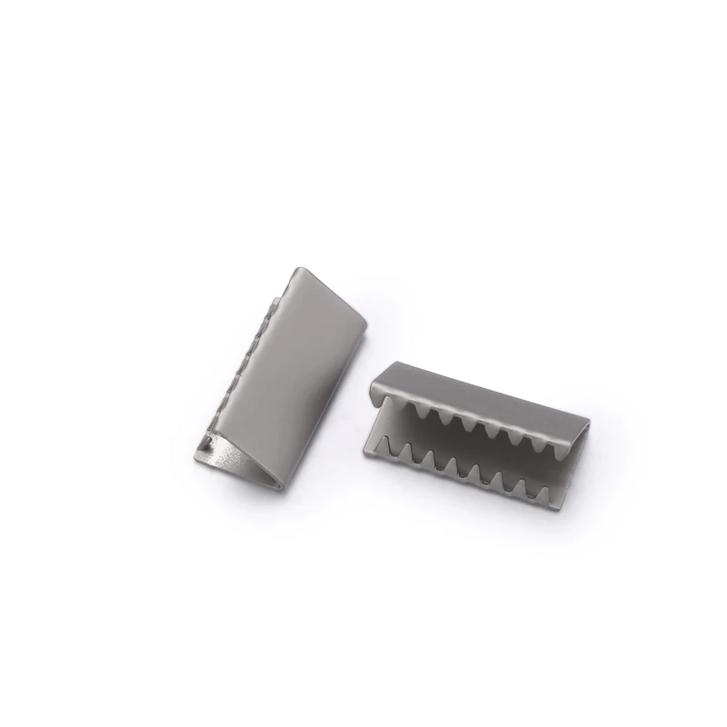 Wholesale colored brass metal stopper cord ends lock for braid