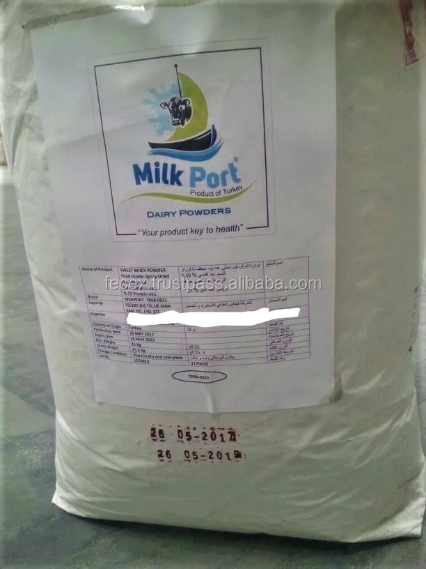 
WHEY POWDER - SWEET WHEY POWDER - DEMINERALISED WHEY POWDER 